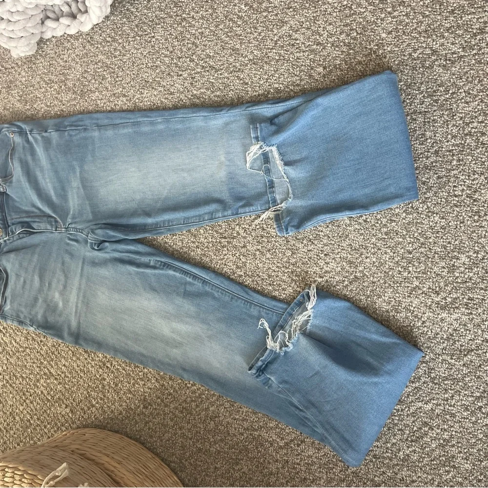 American Eagle Outfitters Denim Blue Stretch Jeans - Picture 2 of 5